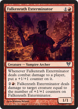 Falkenrath Exterminator (Avacyn Restored) Light Play Foil