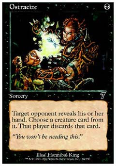 Ostracize (7th Edition) Medium Play