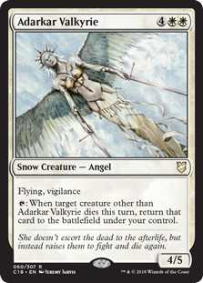 Adarkar Valkyrie (Commander 2018) Light Play