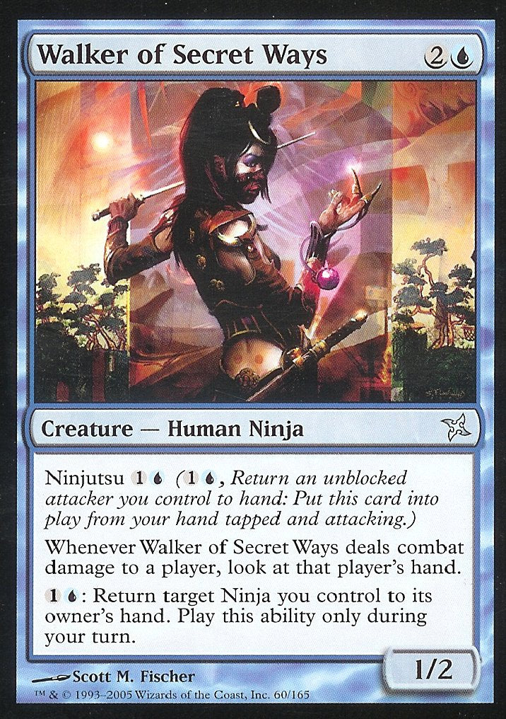 Walker of Secret Ways (Betrayers of Kamigawa) Light Play