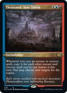 Thousand-Year Storm (Foil Etched) (Double Masters 2022) Near Mint Foil