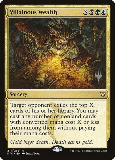 Villainous Wealth (Promo Pack: Ikoria) Near Mint Foil