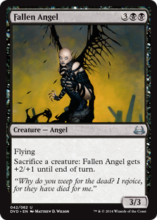 Fallen Angel (Duel Decks Anthology: Divine vs Demonic) Light Play