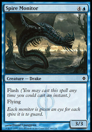 Spire Monitor (New Phyrexia) Heavy Play