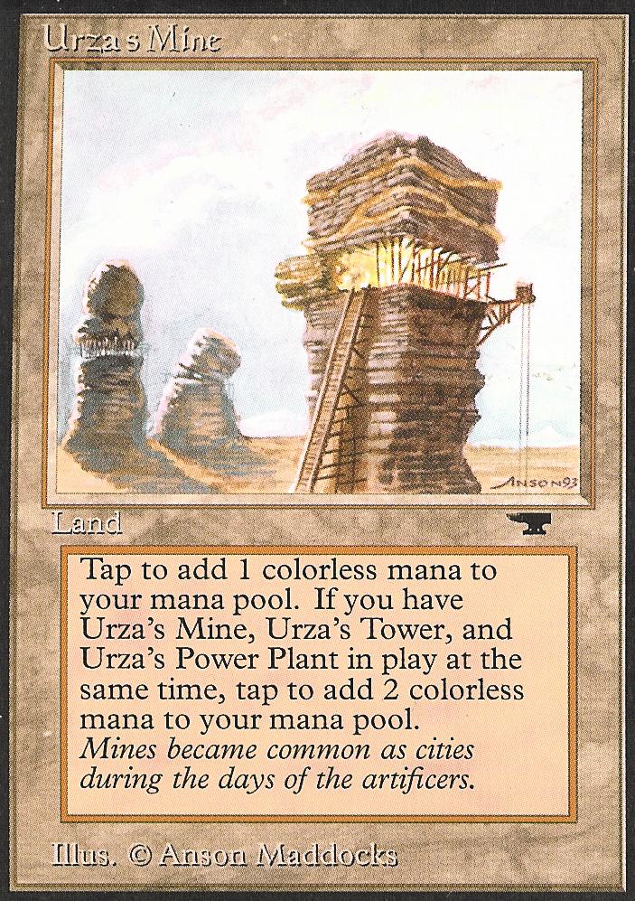 Urza's Mine (Tower) (Antiquities) Medium Play