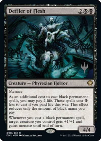 Defiler of Flesh (Promo Pack: Dominaria United) Near Mint