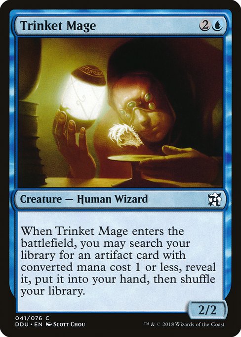 Trinket Mage (Duel Decks: Elves vs Inventors) Light Play