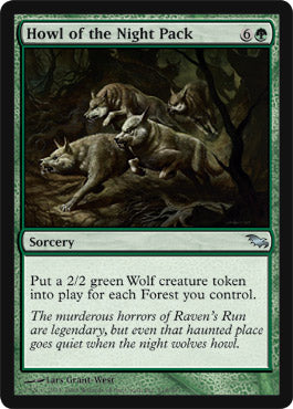 Howl of the Night Pack (Shadowmoor) Medium Play