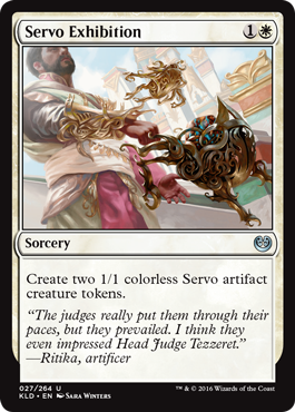 Servo Exhibition (Kaladesh) Heavy Play
