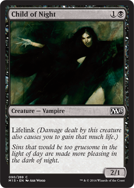 Child of Night (Magic 2015 Core Set) Near Mint