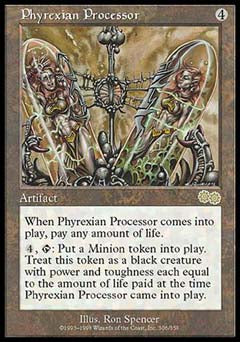 Phyrexian Processor (Urza's Saga) Medium Play