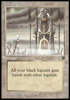 Unholy Citadel (Legends) Medium Play