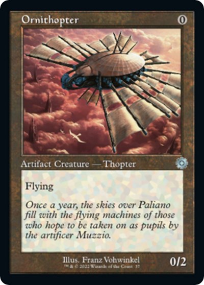 Ornithopter (The Brothers' War: Retro Frame Artifacts) Near Mint Foil
