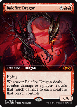 Balefire Dragon (Ultimate Box Toppers) Near Mint Foil