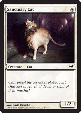 Sanctuary Cat (Dark Ascension) Medium Play