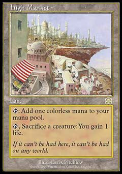 High Market (Mercadian Masques) Light Play