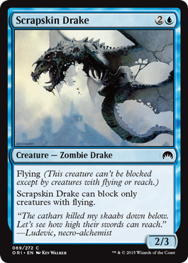 Scrapskin Drake (Magic Origins) Medium Play