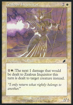 Zealous Inquisitor (Scourge) Near Mint