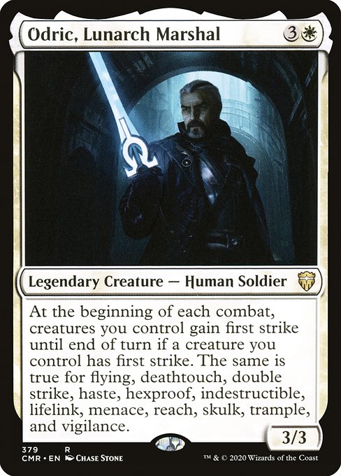 Odric, Lunarch Marshal (Commander Legends) Light Play