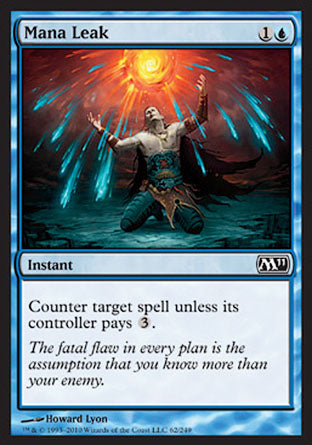 Mana Leak (Magic 2011 Core Set) Light Play