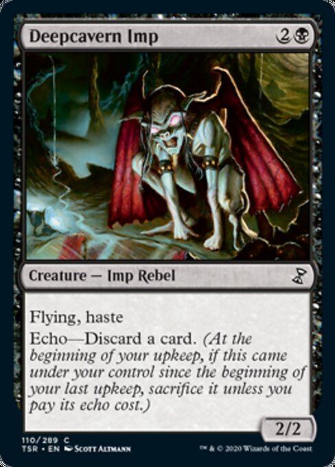 Deepcavern Imp (Time Spiral Remastered) Near Mint