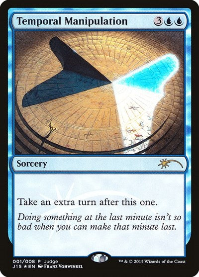Temporal Manipulation (Promos: Judge) Medium Play Foil