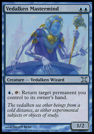 Vedalken Mastermind (10th Edition) Medium Play