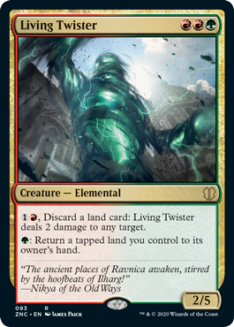 Living Twister (Commander 2020 Zendikar Rising) Near Mint