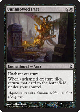 Unhallowed Pact (Conspiracy) Medium Play