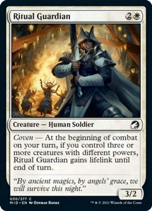 Ritual Guardian (Innistrad: Midnight Hunt) Near Mint