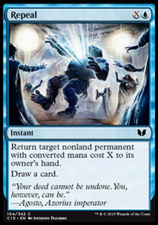 Repeal (Commander 2015) Medium Play