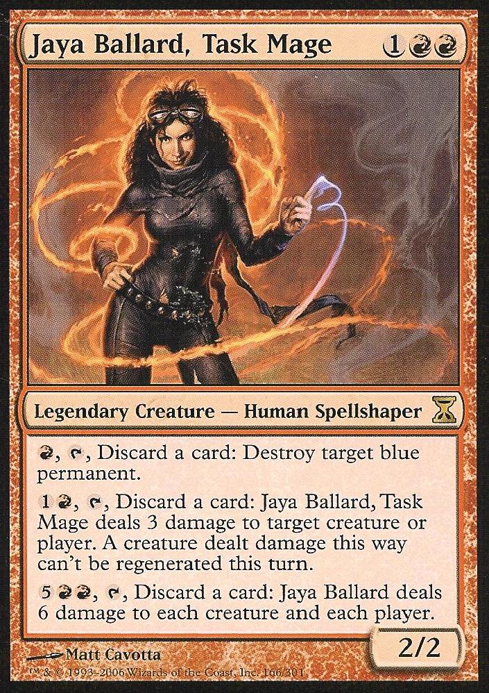 Jaya Ballard, Task Mage (Time Spiral) Medium Play