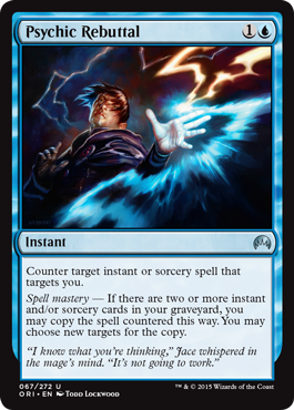 Psychic Rebuttal (Magic Origins) Medium Play