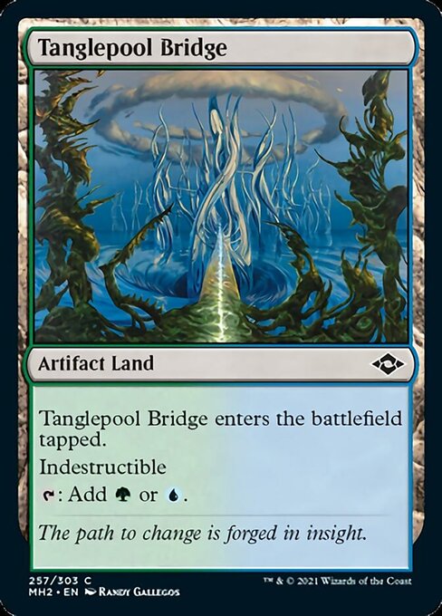 Tanglepool Bridge (Modern Horizons 2) Near Mint Foil