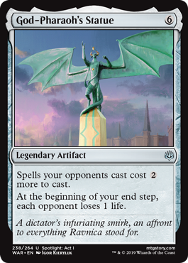 God-Pharaoh's Statue (War of the Spark) Near Mint Foil
