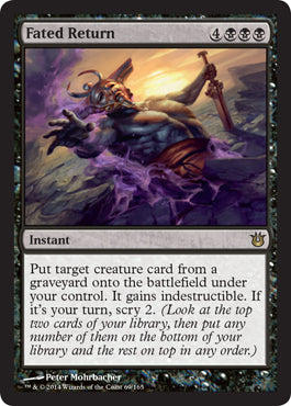 Fated Return (Born of the Gods) Near Mint Foil