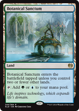 Botanical Sanctum (Kaladesh) Light Play
