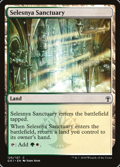 Selesnya Sanctuary (Guilds of Ravnica: Guild Kits) Near Mint