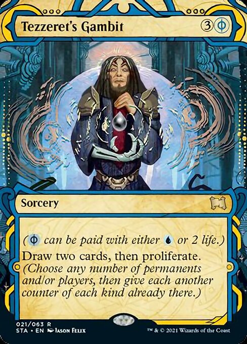 Tezzeret's Gambit (Strixhaven Mystical Archive) Light Play