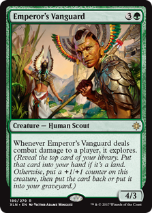 Emperor's Vanguard (Ixalan) Light Play