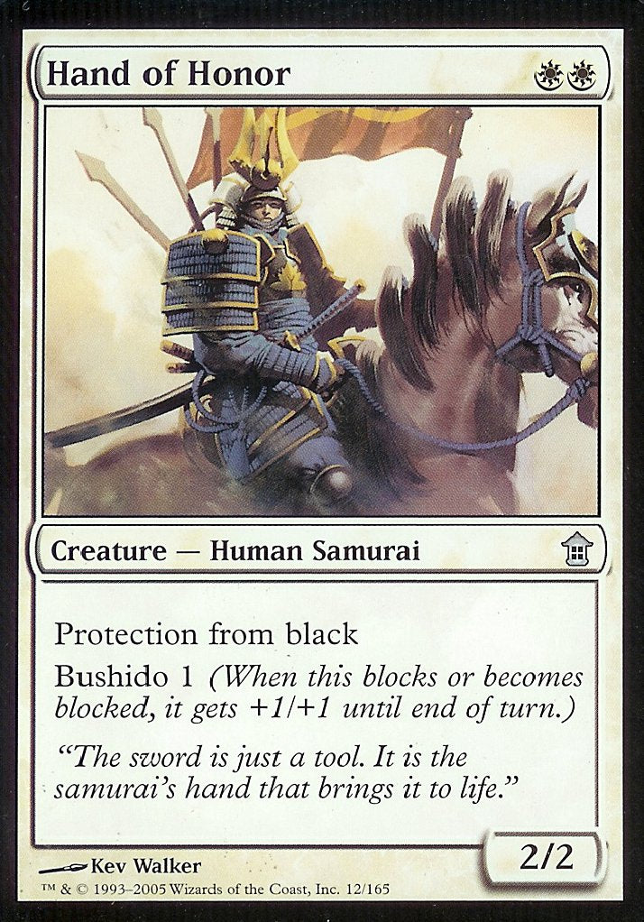 Hand of Honor (Saviors of Kamigawa) Near Mint Foil