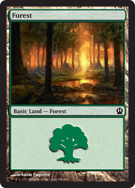 Forest (248) (Theros) Medium Play
