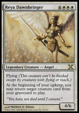 Reya Dawnbringer (10th Edition) Medium Play