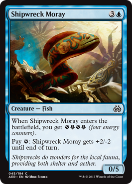 Shipwreck Moray (Aether Revolt) Medium Play