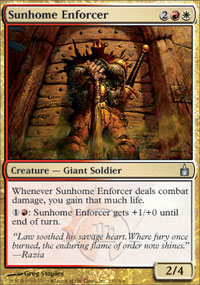 Sunhome Enforcer (Ravnica) Light Play