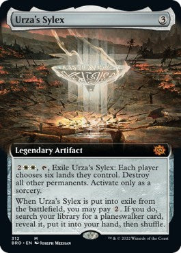 Urza's Sylex (Extended Art) (The Brothers' War) Near Mint