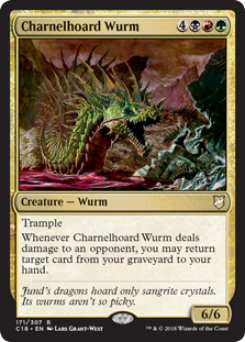 Charnelhoard Wurm (Commander 2018) Near Mint