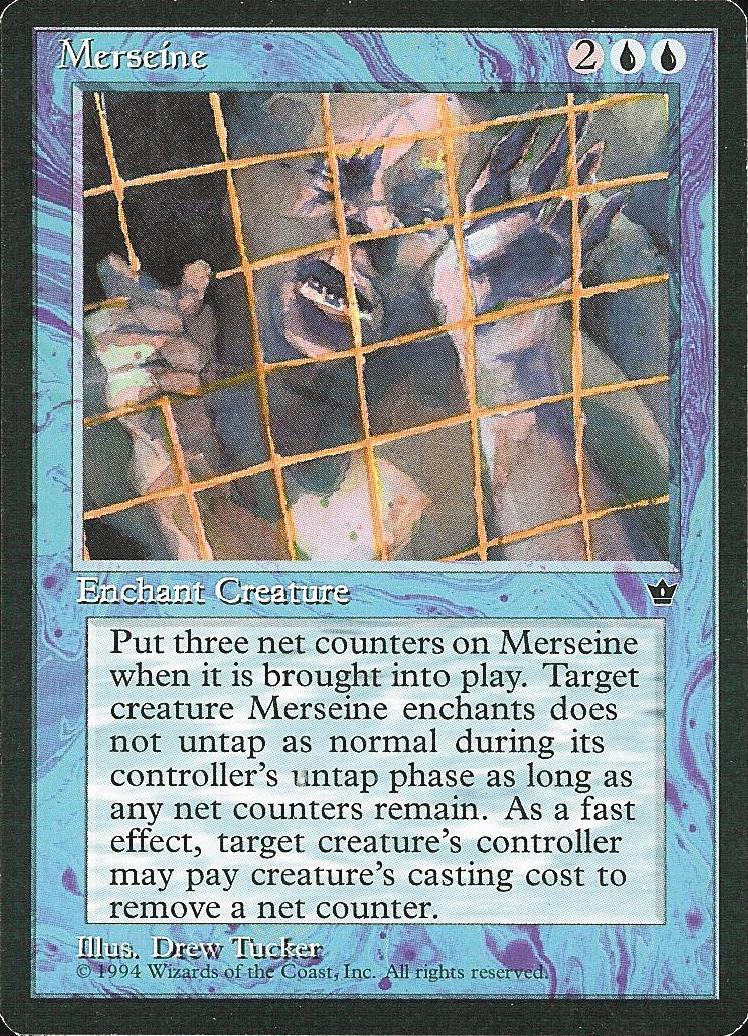 Merseine (3) (Fallen Empires) Medium Play