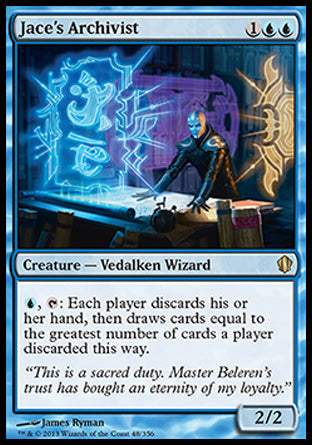 Jace's Archivist (Commander 2013 Edition) Medium Play