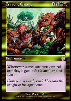 Fervent Charge (Apocalypse) Light Play Foil